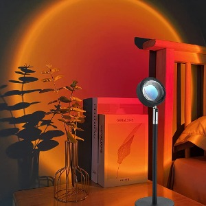 썬라이즈 무드 램프 USB 무지개 태양 선셋 카페 거실